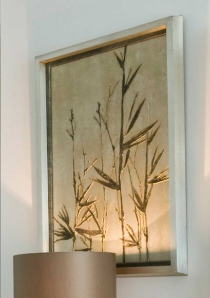 Bamboo handmade art in deluxe handmade frame