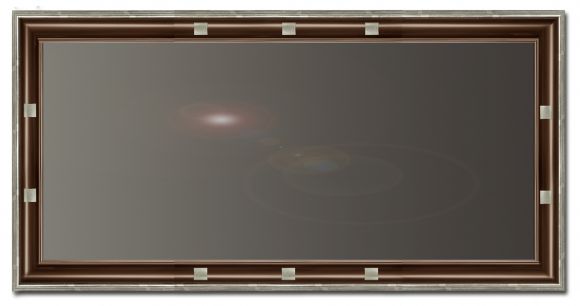 Mica - Mirror in a deluxe handmade frame
