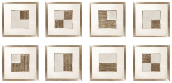 Asti Textured art in machine frames