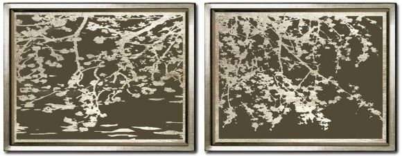Weeping Willow in deluxe handmade frames