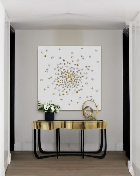 Handmade porcelain artwork on panels