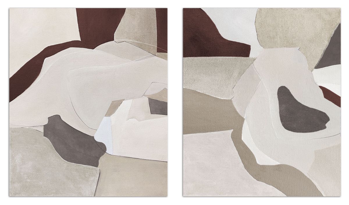Mauv unframed