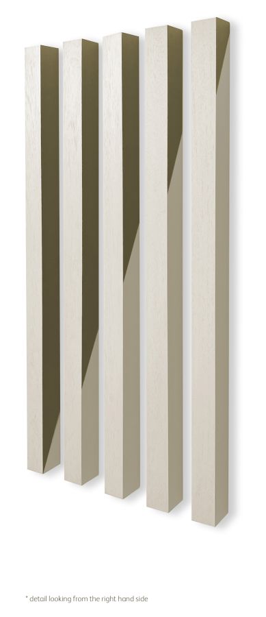 Pillar Hand-Painted Wall Sculpture