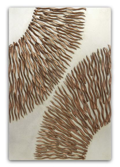 Ferrum - Handmade Textured & Leafed Panels