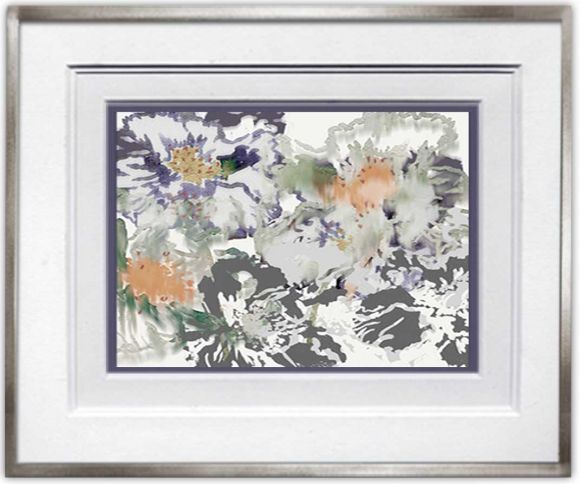 Spring Burst 02 in a Deluxe Handmade Frame