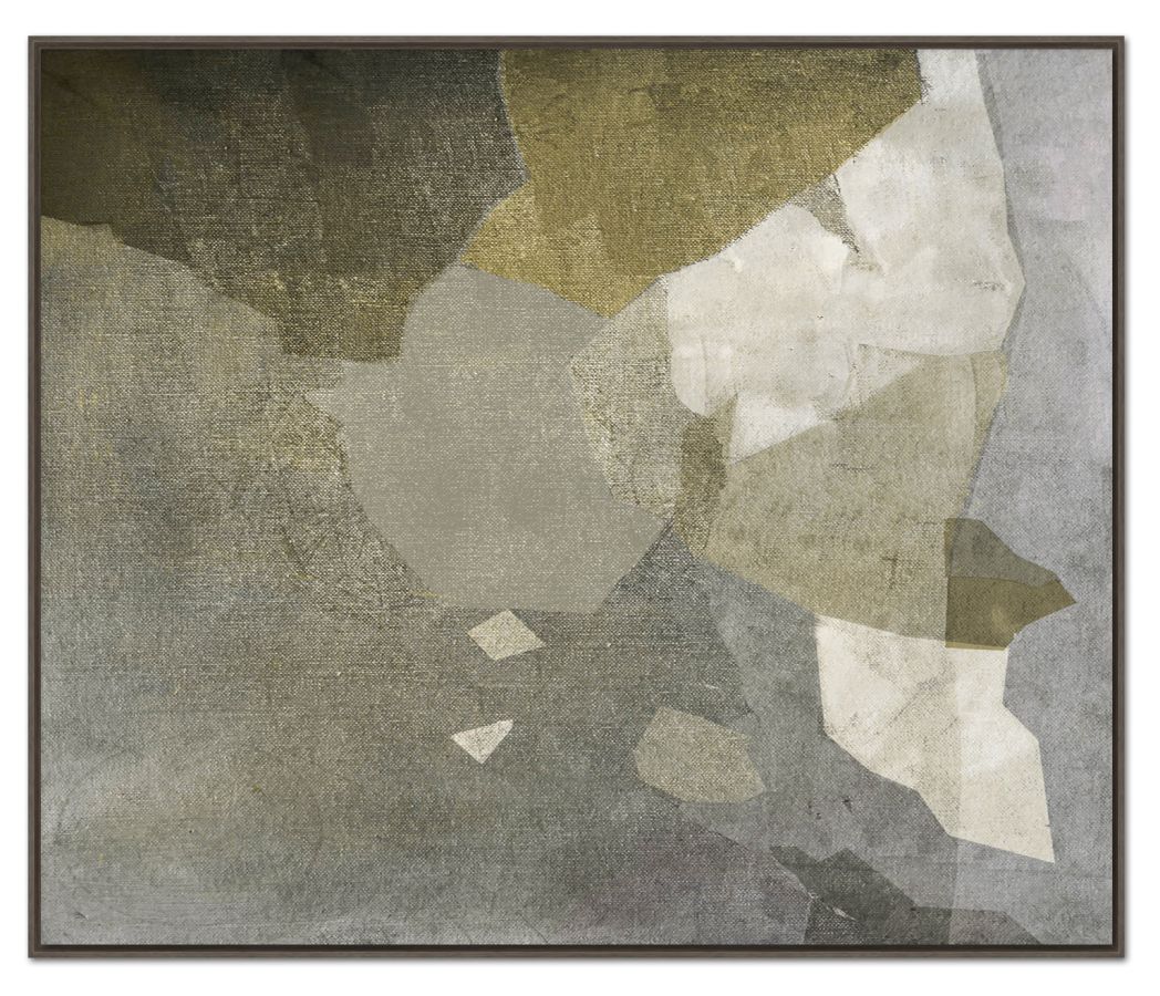 Mineral in standard "L" shaped frame