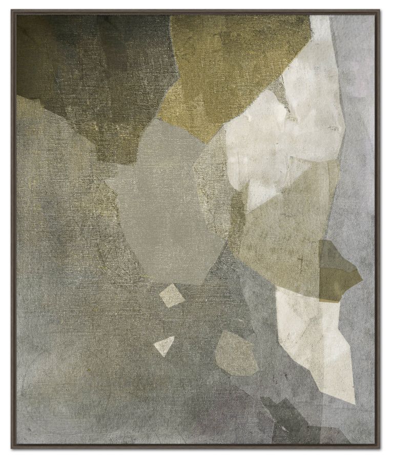 Mineral in standard "L" shaped frame